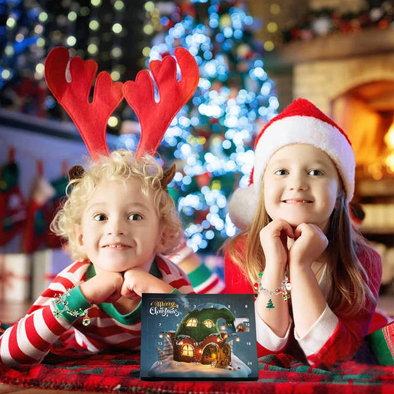 Weihnachtszauber Armband | Kreativer Adventskalender für magische Festtage!