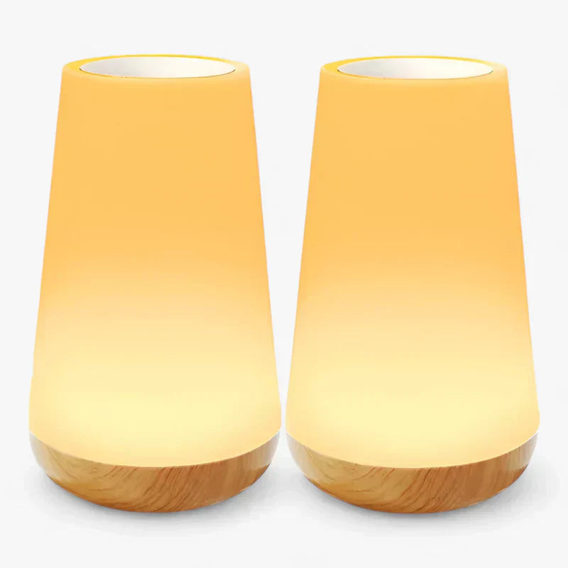 Aura | LED-Nachtlicht 13 Farben - Dimmbares Schlaflicht mit RGB-Fernbedienung und Touch.