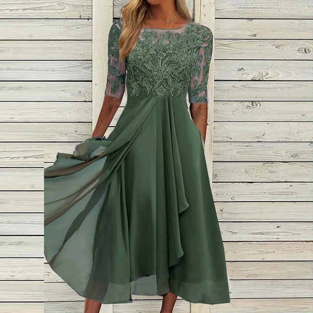 Aurélie | Stilvolles und Elegantes Sommerkleid für jeden Anlass