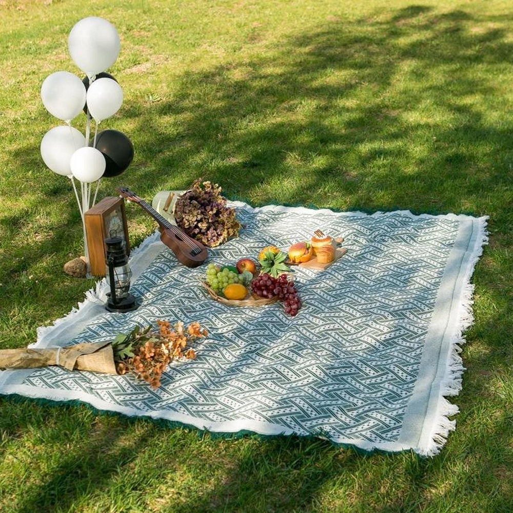 Boho Picknickdecke | Ein modisches Boho-Tuch für deine Outdoor-Aktivitäten