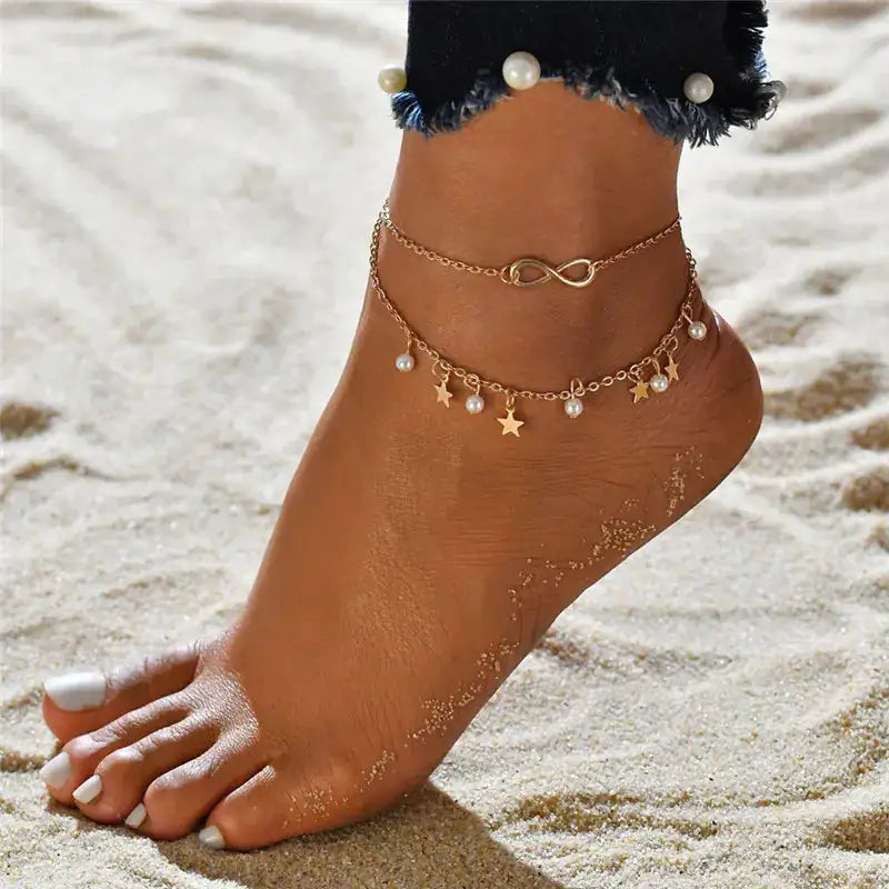 Breeze Strand-Fußkettchen-Kollektion