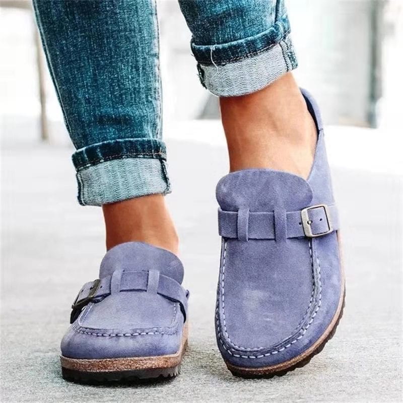 Stylische Retro-Sandalen - Comfyslides