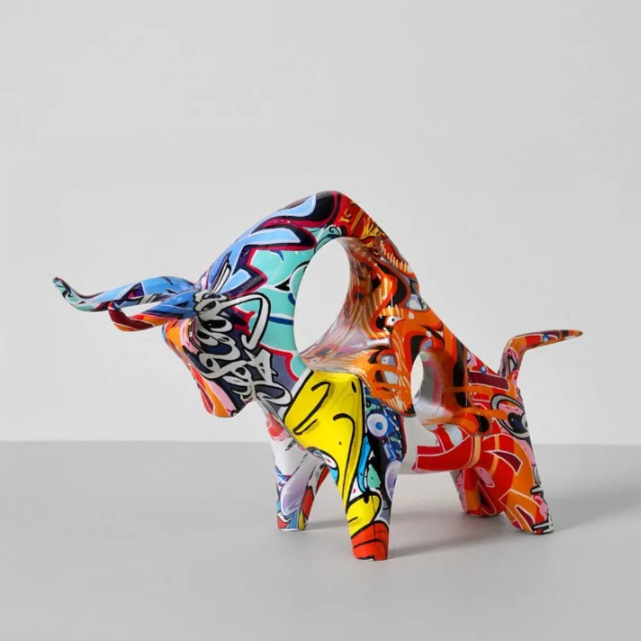 Toroh Bull Figuren Dekor