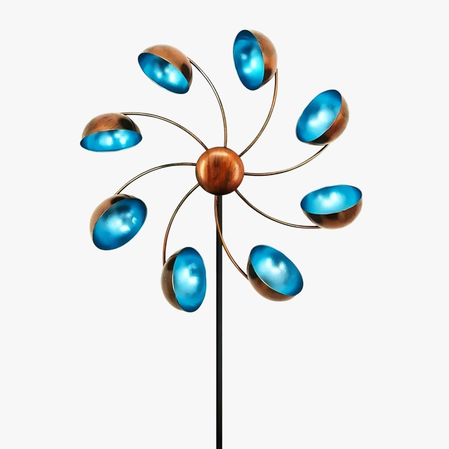 Waylon | Metall Windrotor – Fesselnde Blumen Windmühle für Ihren Garten
