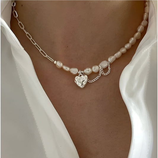 Sophia | Hartperle Asymmetrische Kette