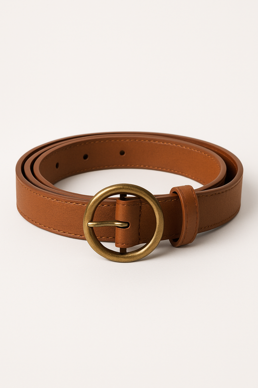 Siena | Dünner Damen-Gürtel aus PU-Leder