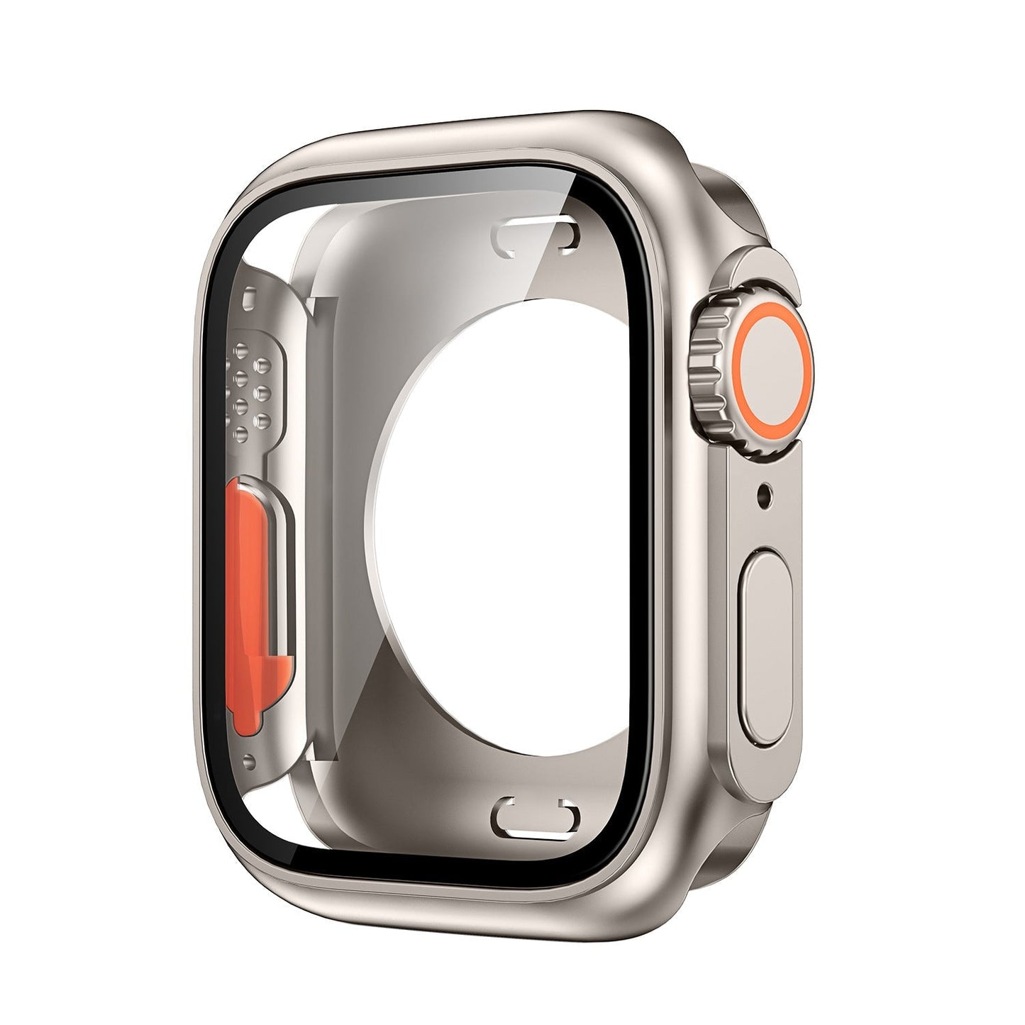 360° All-inclusive Schutzhülle + gehärtete Folie für Apple Watch S1-10
