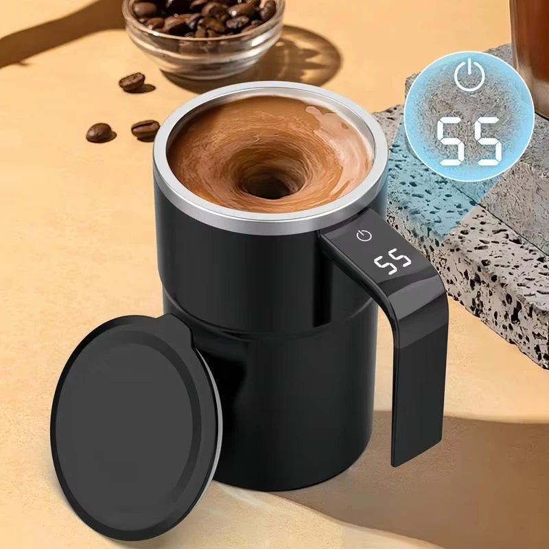 380ml Selbstumrührbecher mit intelligentem Temperaturdisplay