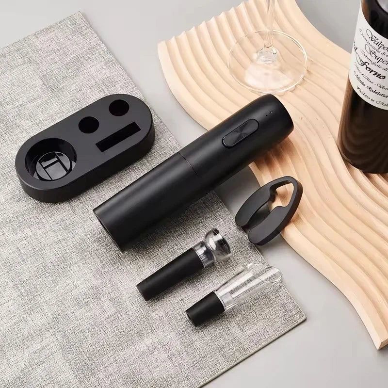 4-in-1 Elektrisches Weinöffner-Set
