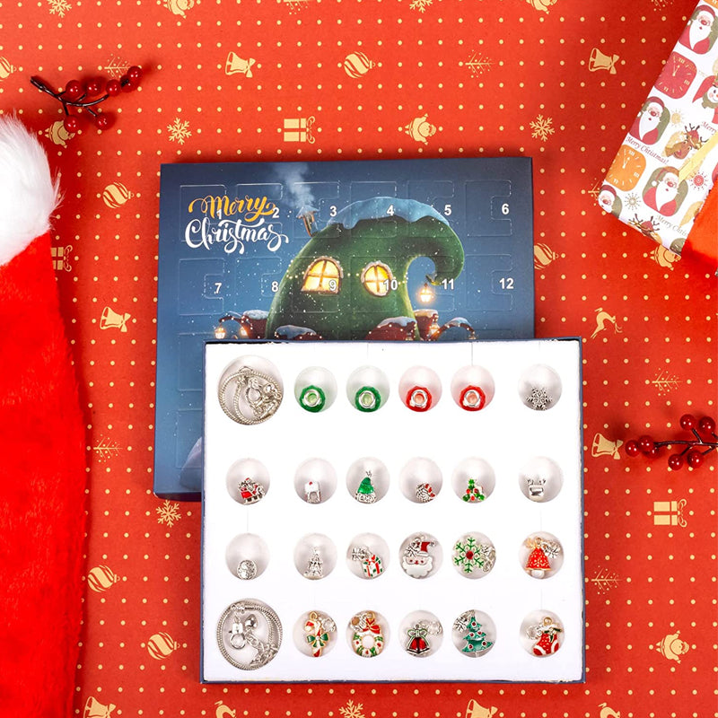 Weihnachtszauber Armband | Kreativer Adventskalender für magische Festtage!