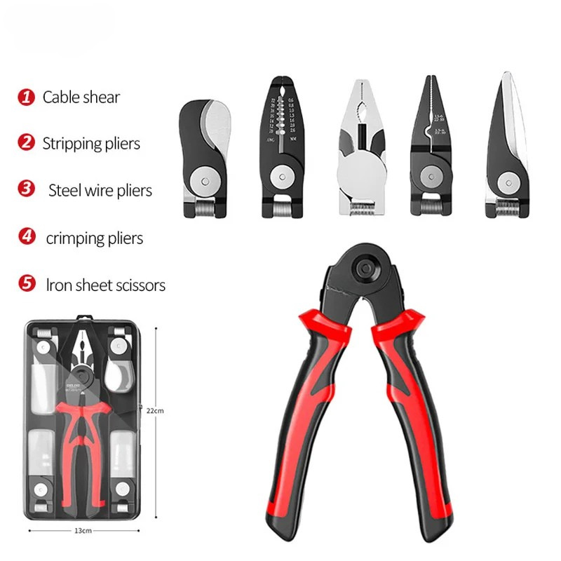 5-in-1 Multifunktionszangen-Set