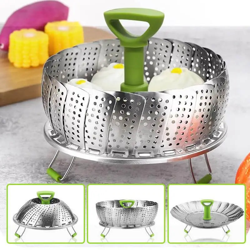 9-Zoll Edelstahl Lotus Dampfgarer