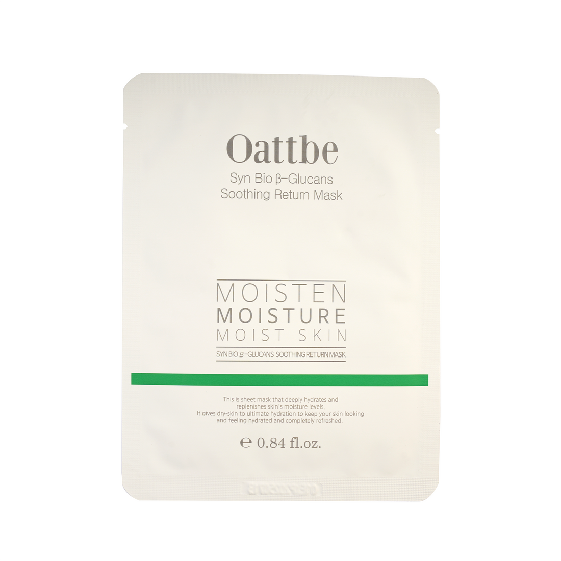 Oattbe Soothing Sheet Mask