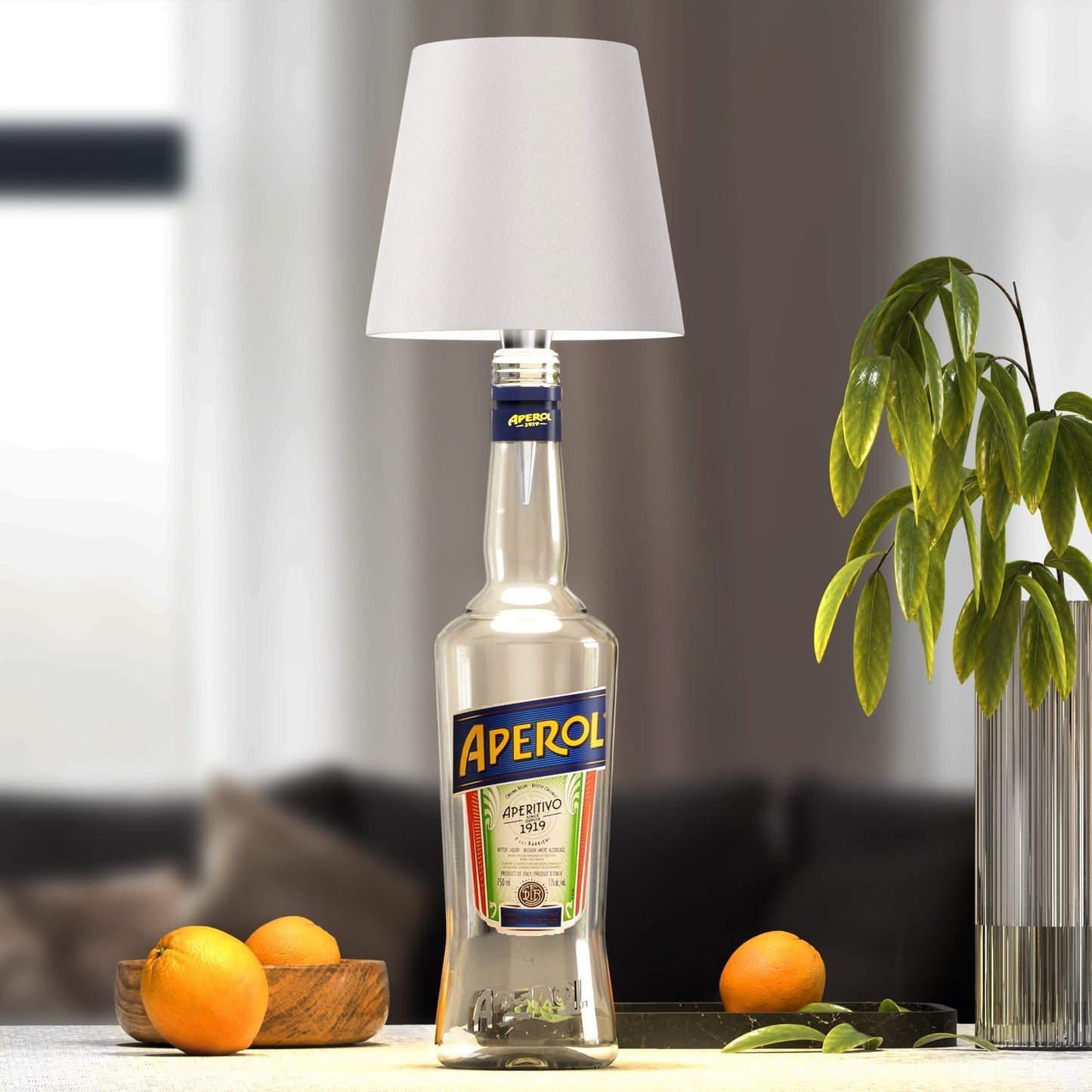 ARIA - Flaschenlampe - Tragbare und Stilvolle Beleuchtung