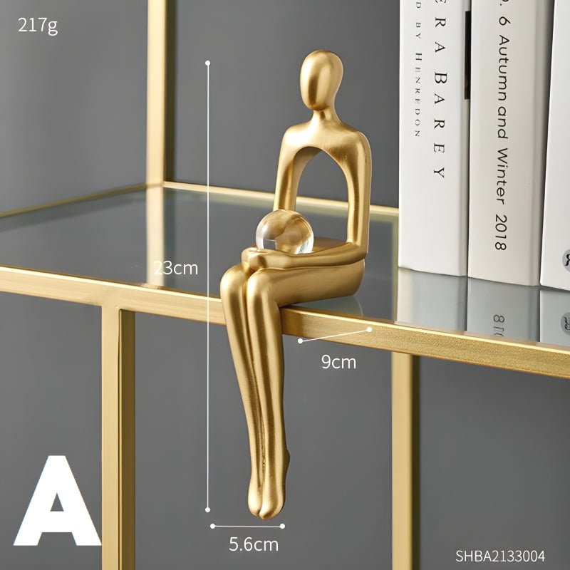 Abstrakte Skulptur - Stilvolle Dekoration, die die Atmosphäre in Ihrem Zuhause verbessert!