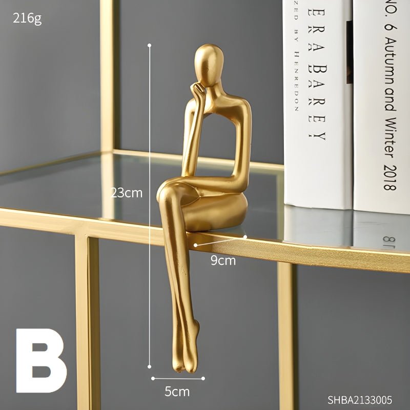Abstrakte Skulptur - Stilvolle Dekoration, die die Atmosphäre in Ihrem Zuhause verbessert!