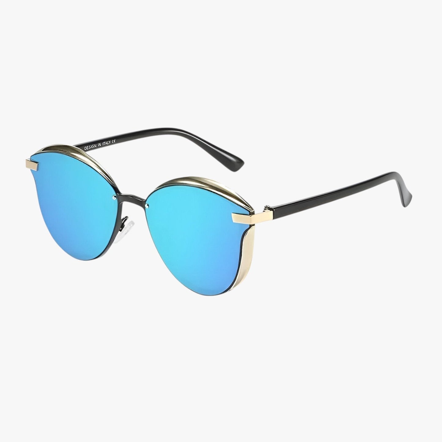 Adelina | Gepolarisierte runde Sonnenbrille – schicke UV-Schutz für Frauen