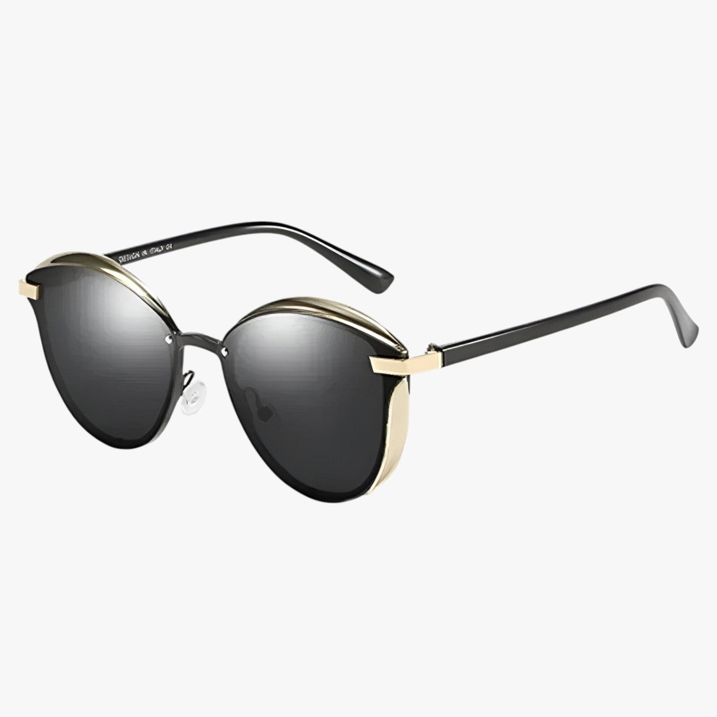 Adelina | Gepolarisierte runde Sonnenbrille – schicke UV-Schutz für Frauen