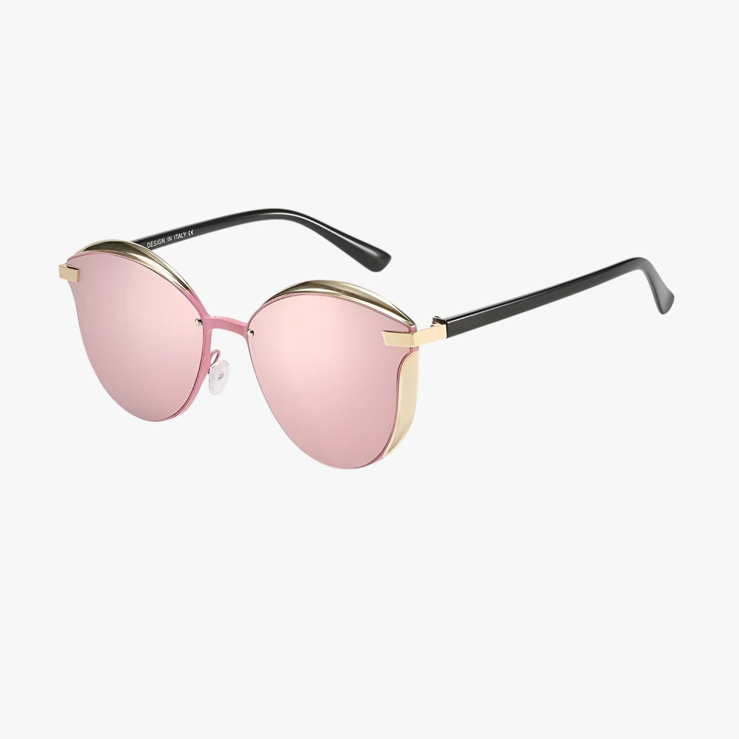 Adelina | Gepolarisierte runde Sonnenbrille – schicke UV-Schutz für Frauen