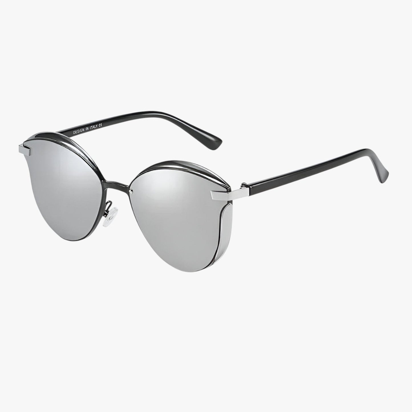 Adelina | Gepolarisierte runde Sonnenbrille – schicke UV-Schutz für Frauen
