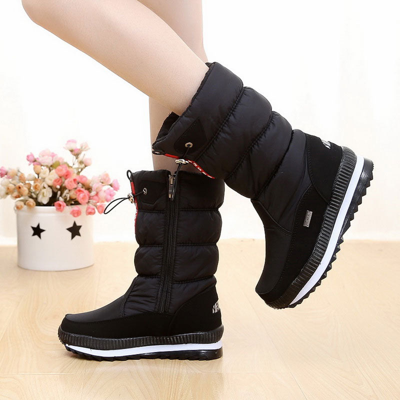Adeline - Winter Schnee Stiefel - Rutschfest und wasserdicht