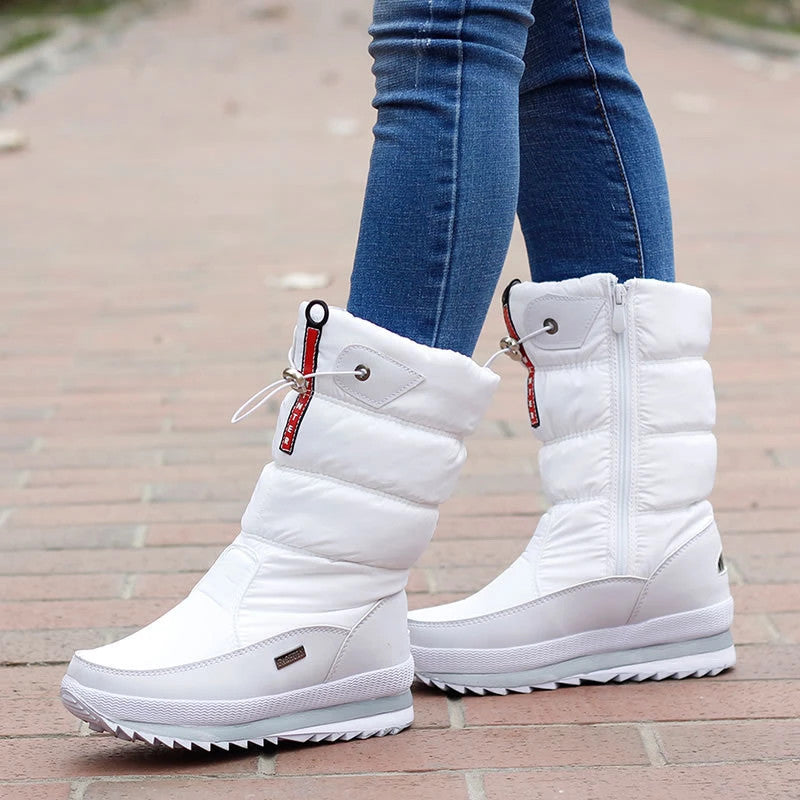 Adeline - Winter Schnee Stiefel - Rutschfest und wasserdicht