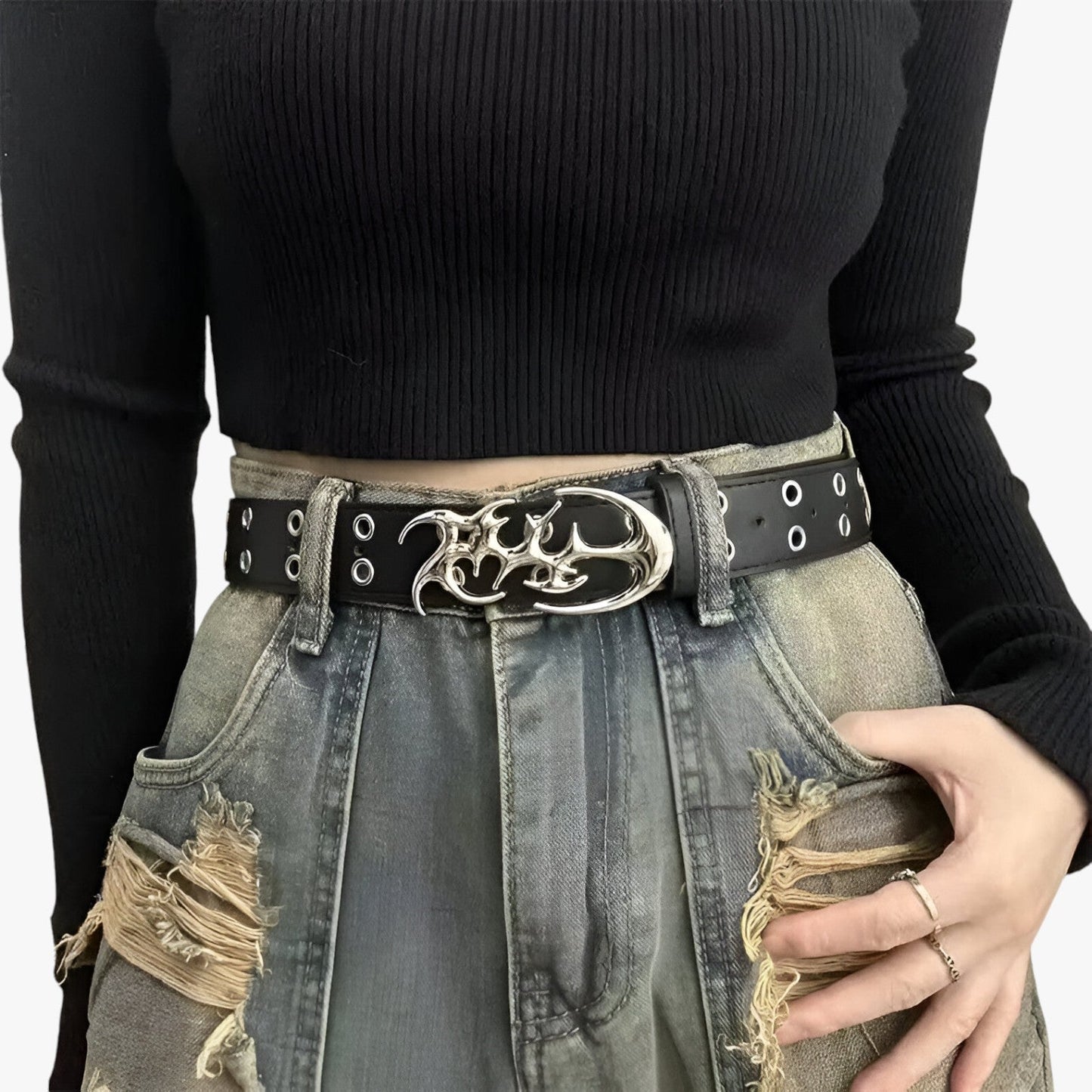 Adley | Y2K Hult Punkgürtel – Trendy, Unisex und Perfekt für Jedes Outfit