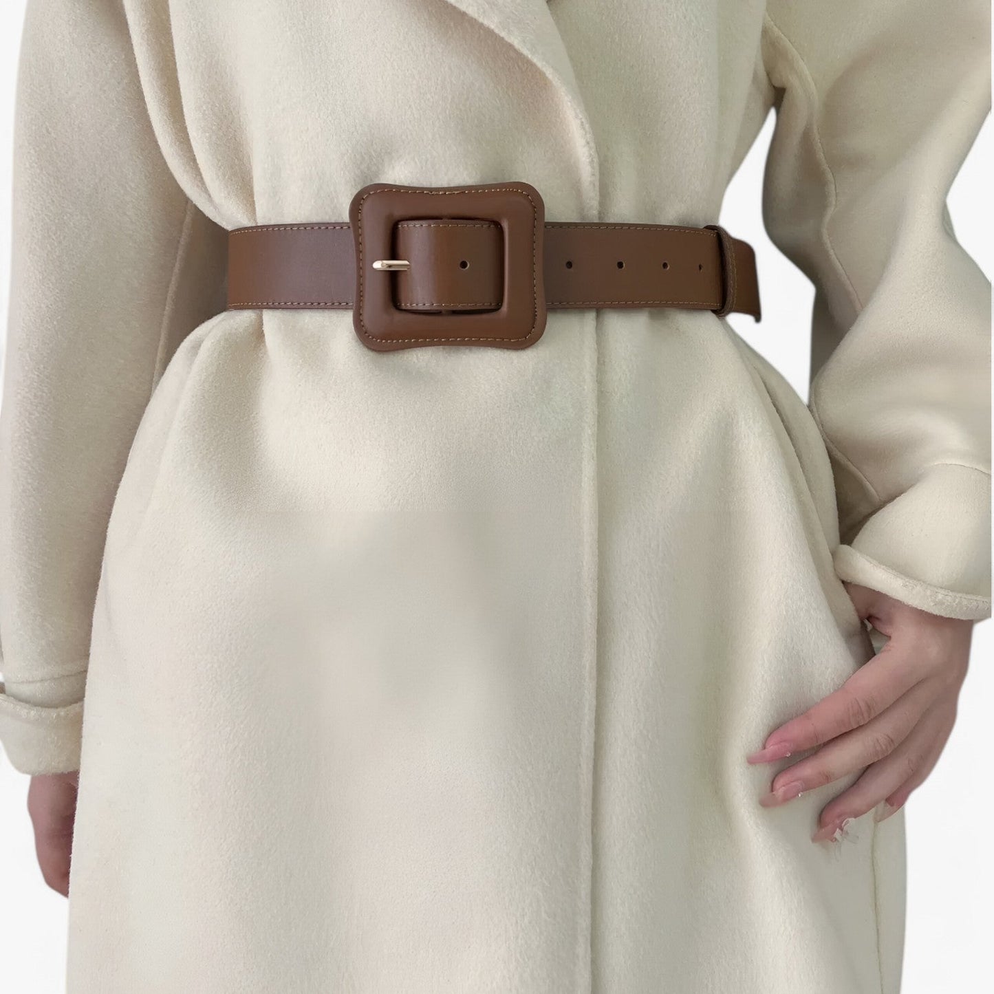 Arya | Breites Leder-Gürtel – Die Unveränderliche Eleganz der Zeit