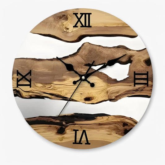 Alaric | Minimalistische Wanduhr aus Holz
