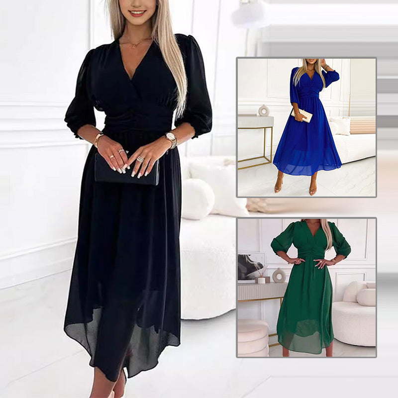 Amira Eleganz | Luftiges Chiffonkleid für warme Sommertage