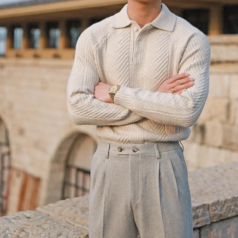 Andreas | Entspannter Stilvoller Strickpullover