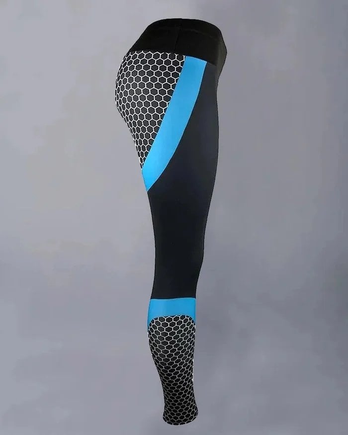 Annelise | Hochtaillierte Farbeblock Sportleggings für maximale Bewegungsfreiheit