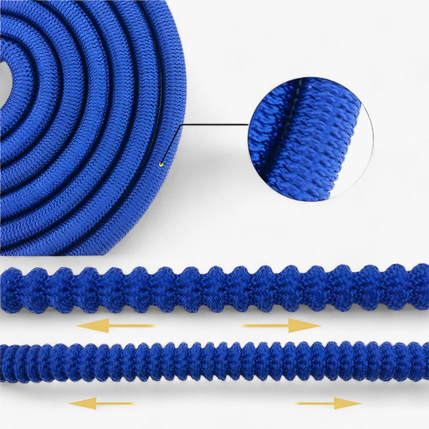 Aqua | Schlauch für Gartenbrause - Einstellbarer Druck für eine kraftvolle Reinigung