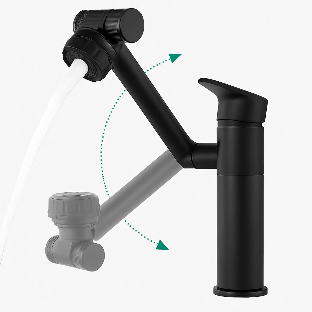 AquaTwirl | Ein moderner Wasserhahn mit vielen Funktionen
