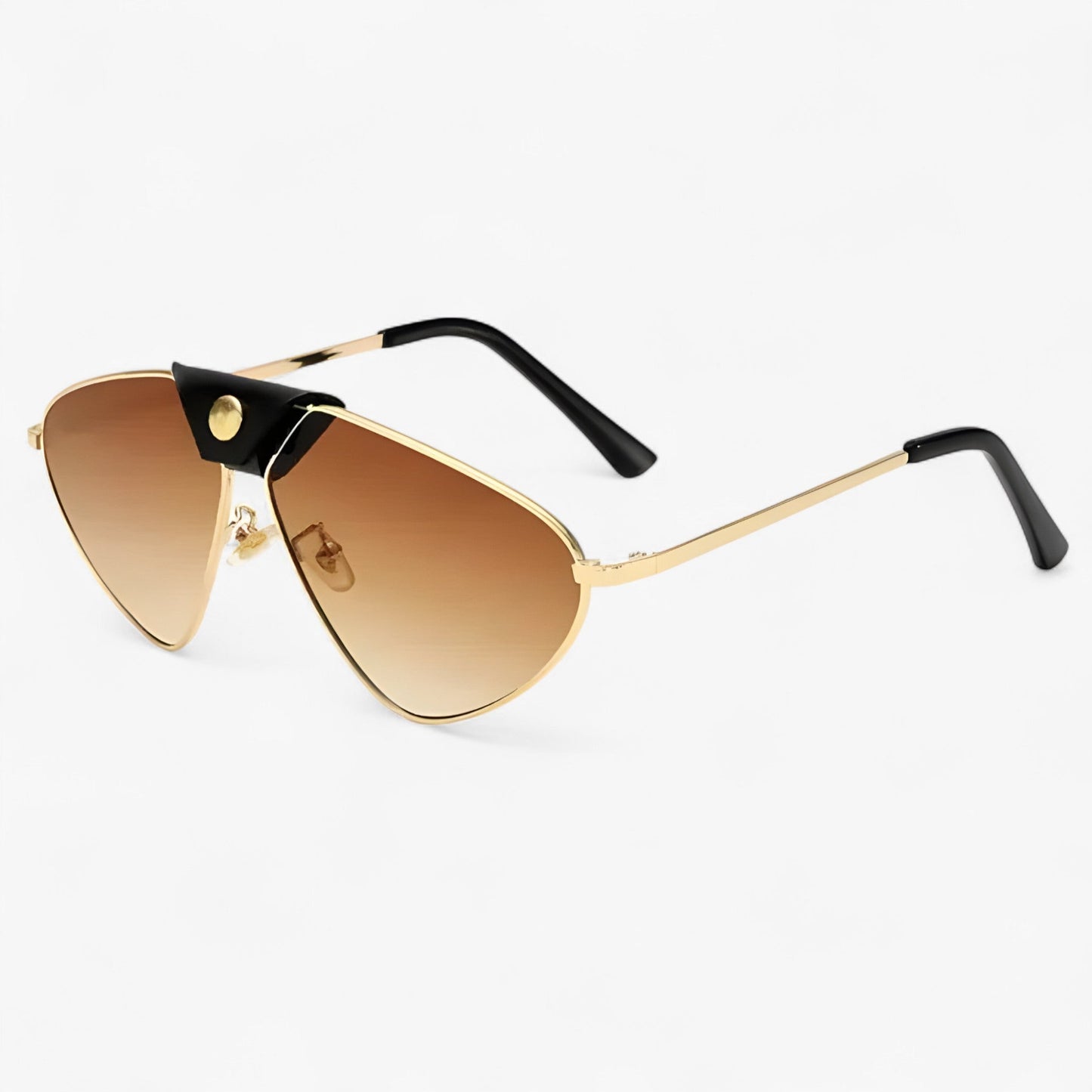 Arlo | Punk-Sonnenbrille aus Metall mit UV400 getönter Linse