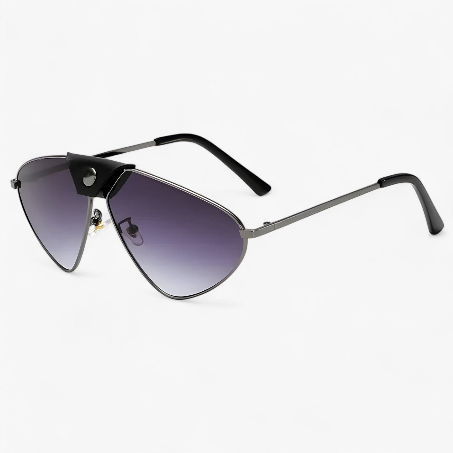Arlo | Punk-Sonnenbrille aus Metall mit UV400 getönter Linse