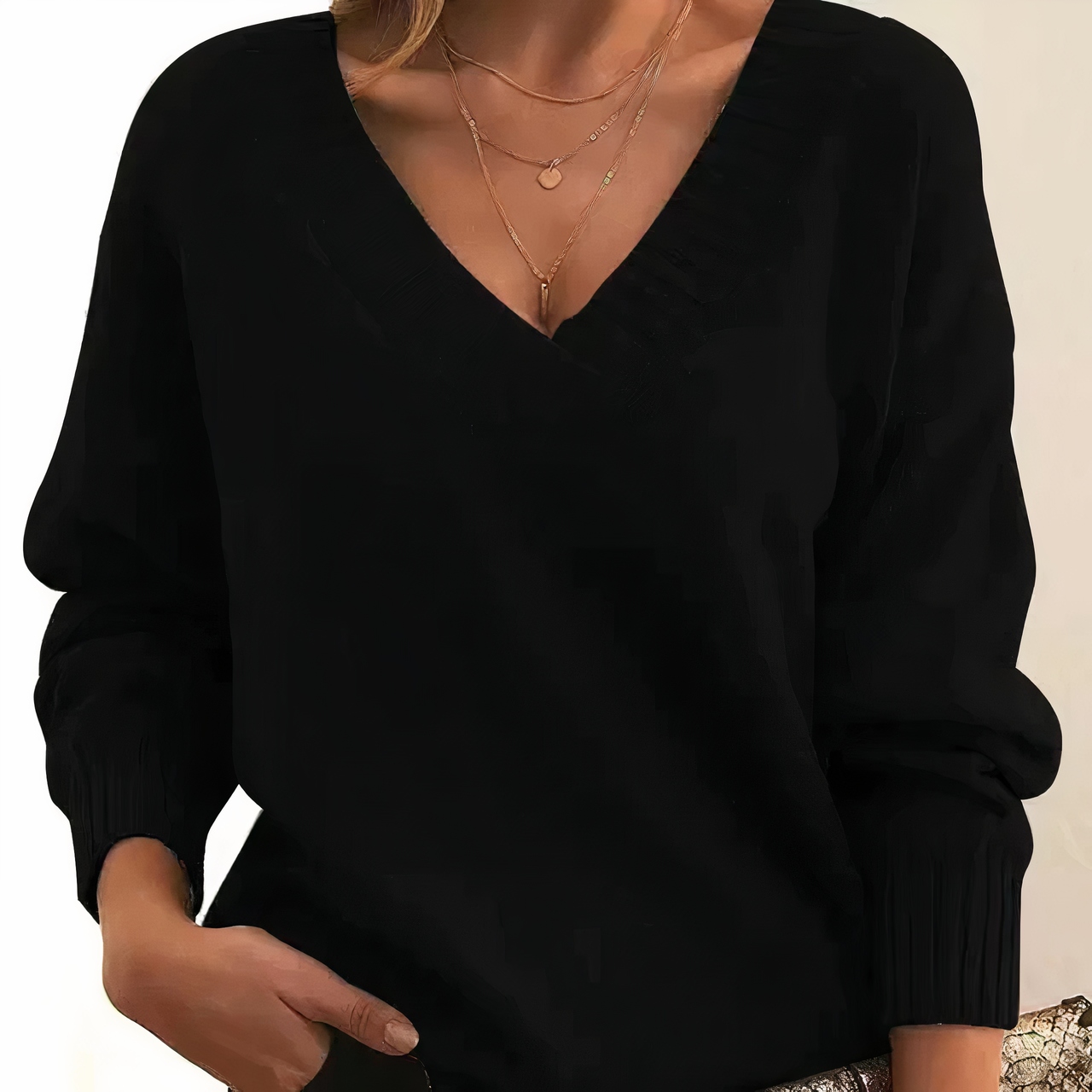Aurélie | Eleganter Kashmir-Pullover für Stil und Komfort