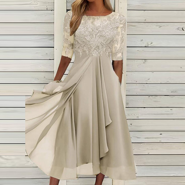 Aurélie | Stilvolles und Elegantes Sommerkleid für jeden Anlass