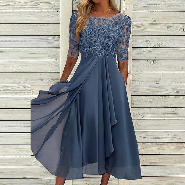 Aurélie | Stilvolles und Elegantes Sommerkleid für jeden Anlass