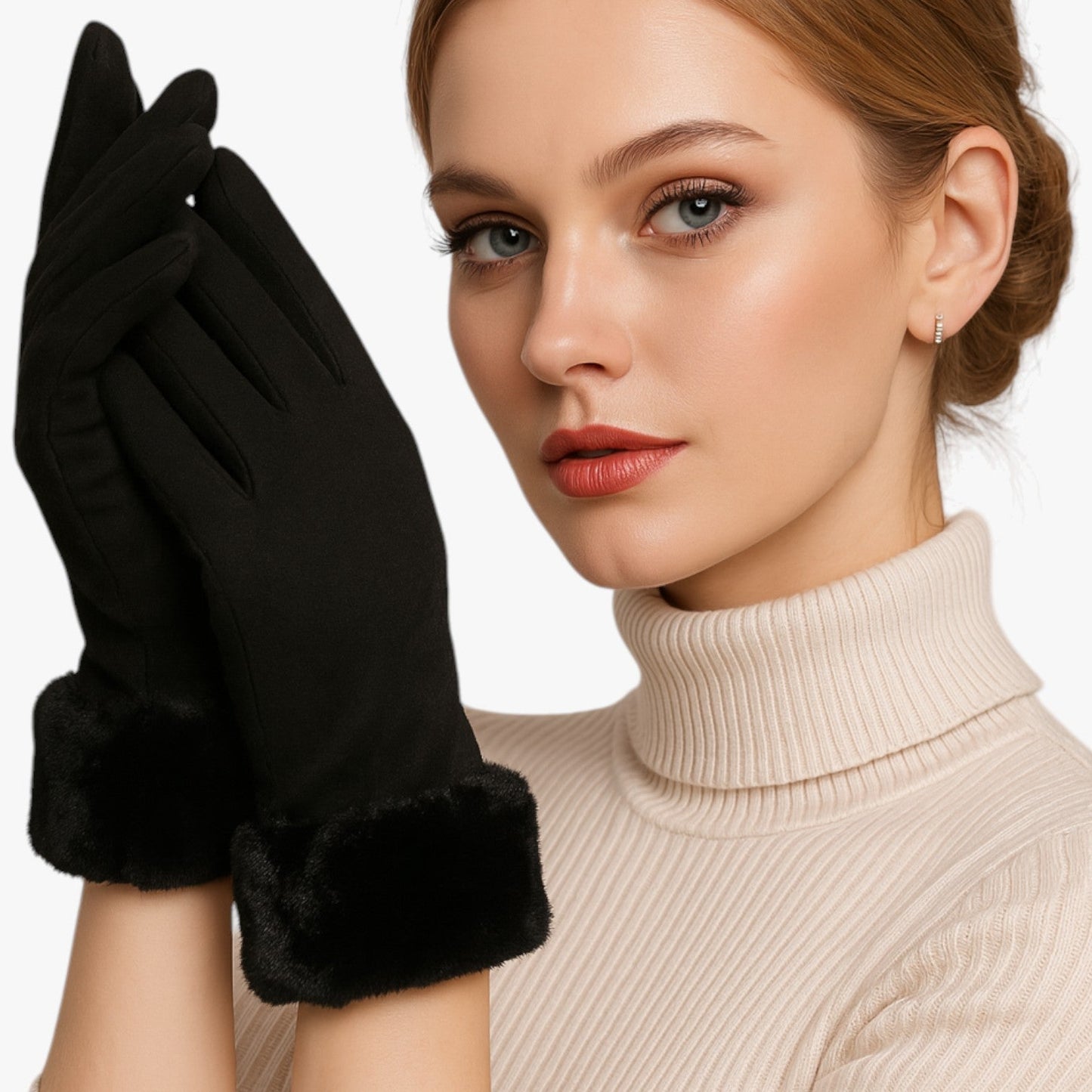 Aurora | Winterfahrradhandschuhe für Frauen Warm, gefüttert und perfekt für Halloween