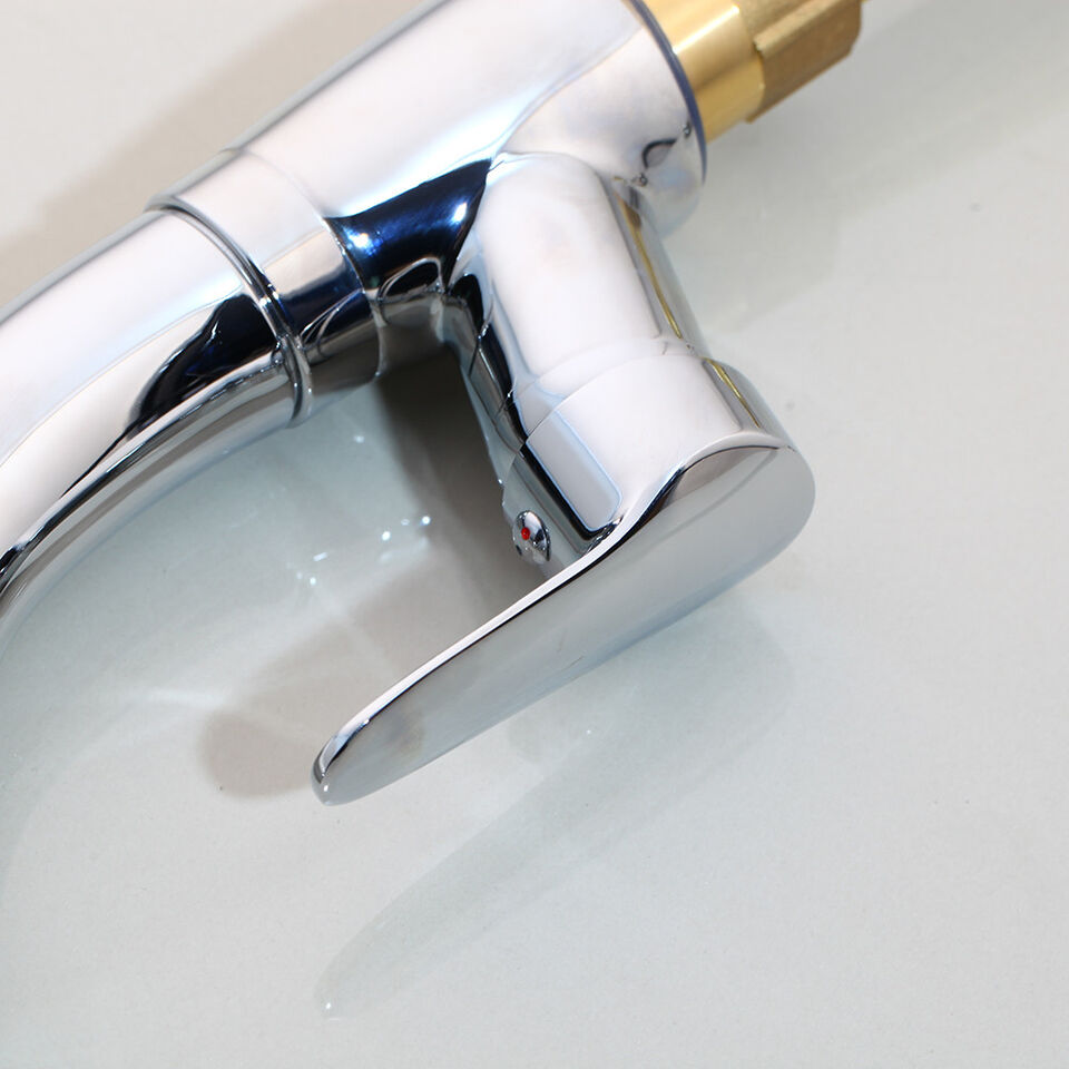 Ausziehbare Armatur für das Badezimmer in Messing Wasserhahn