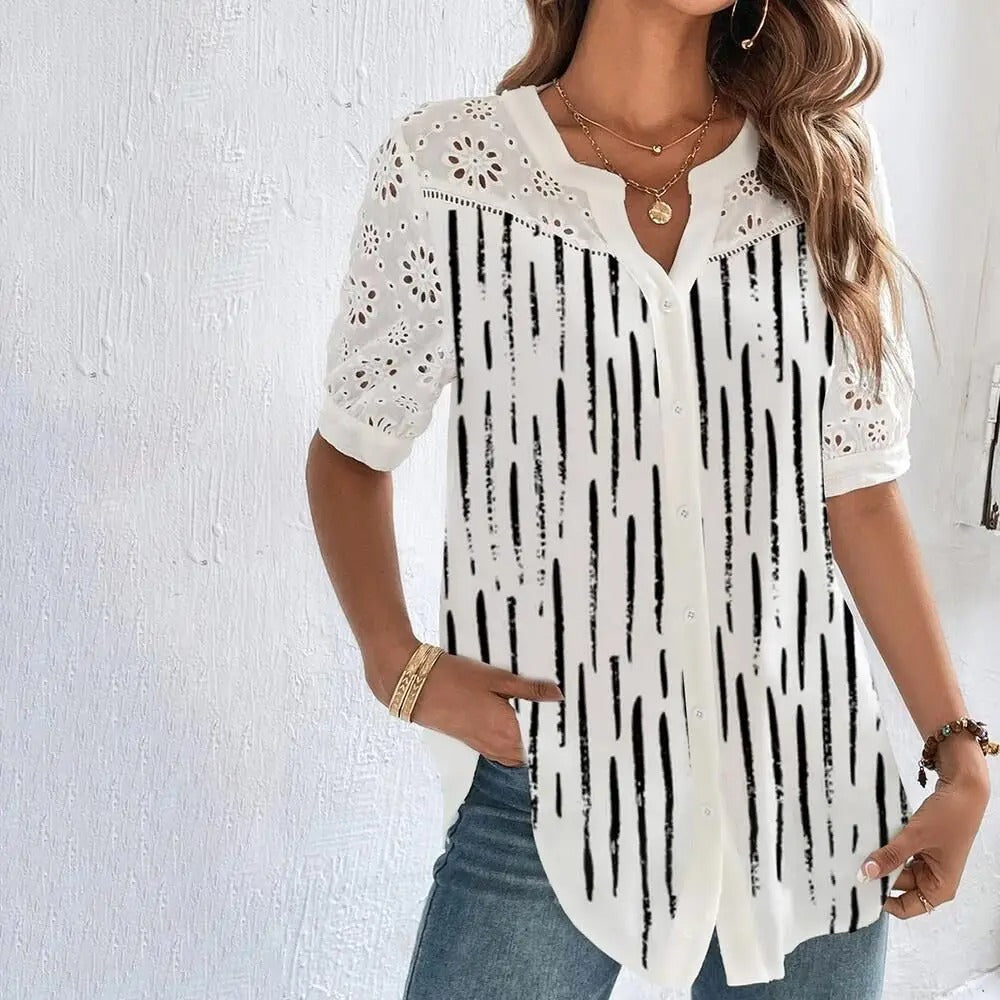 Ayanna | Bequemes und Stilvolles Freizeitshirt