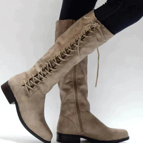 Azalee Chic | Stilvolle Lederstiefel für Komfort und Eleganz