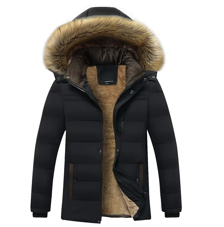 Barbor Parka | Premium Wasserdichter Langmantel für Herren mit Fleecefutter