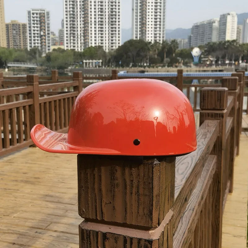 Baseballmütze Motorradhelm