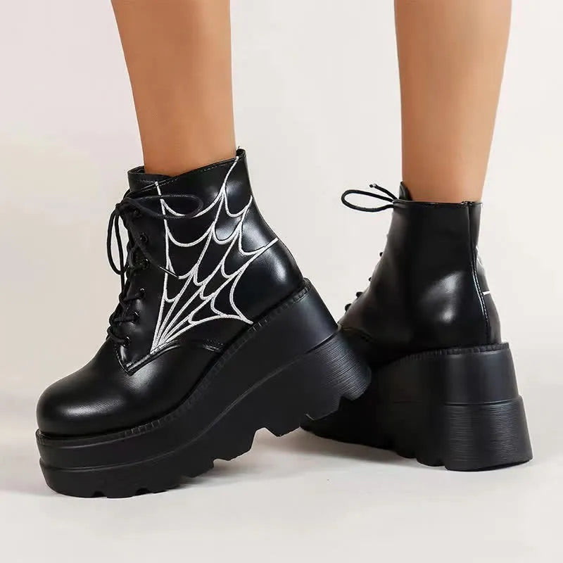 Bathilda - Orthopädische Spinnenweb-Stiefel