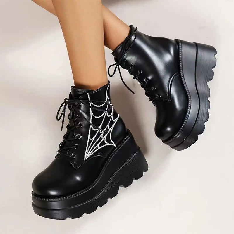Bathilda - Orthopädische Spinnenweb-Stiefel