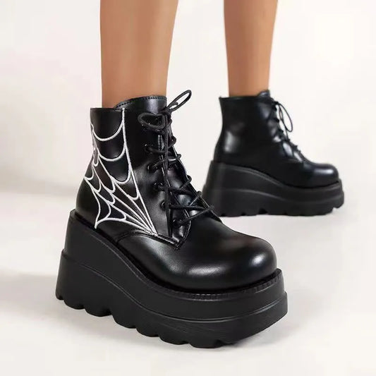Bathilda - Orthopädische Spinnenweb-Stiefel