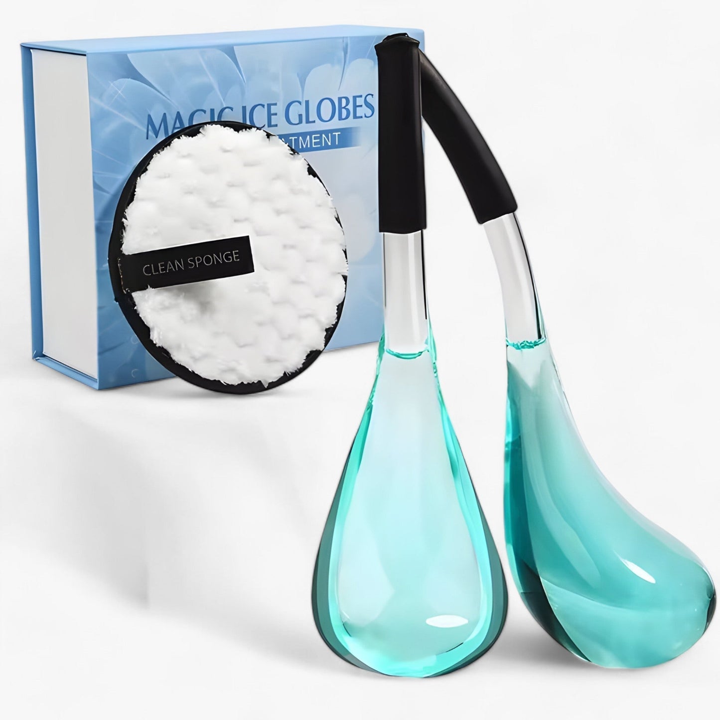 BeautyCool | Kristallkugeln - Energiemassage für Gesicht und Augen, 2 Stück/Paket