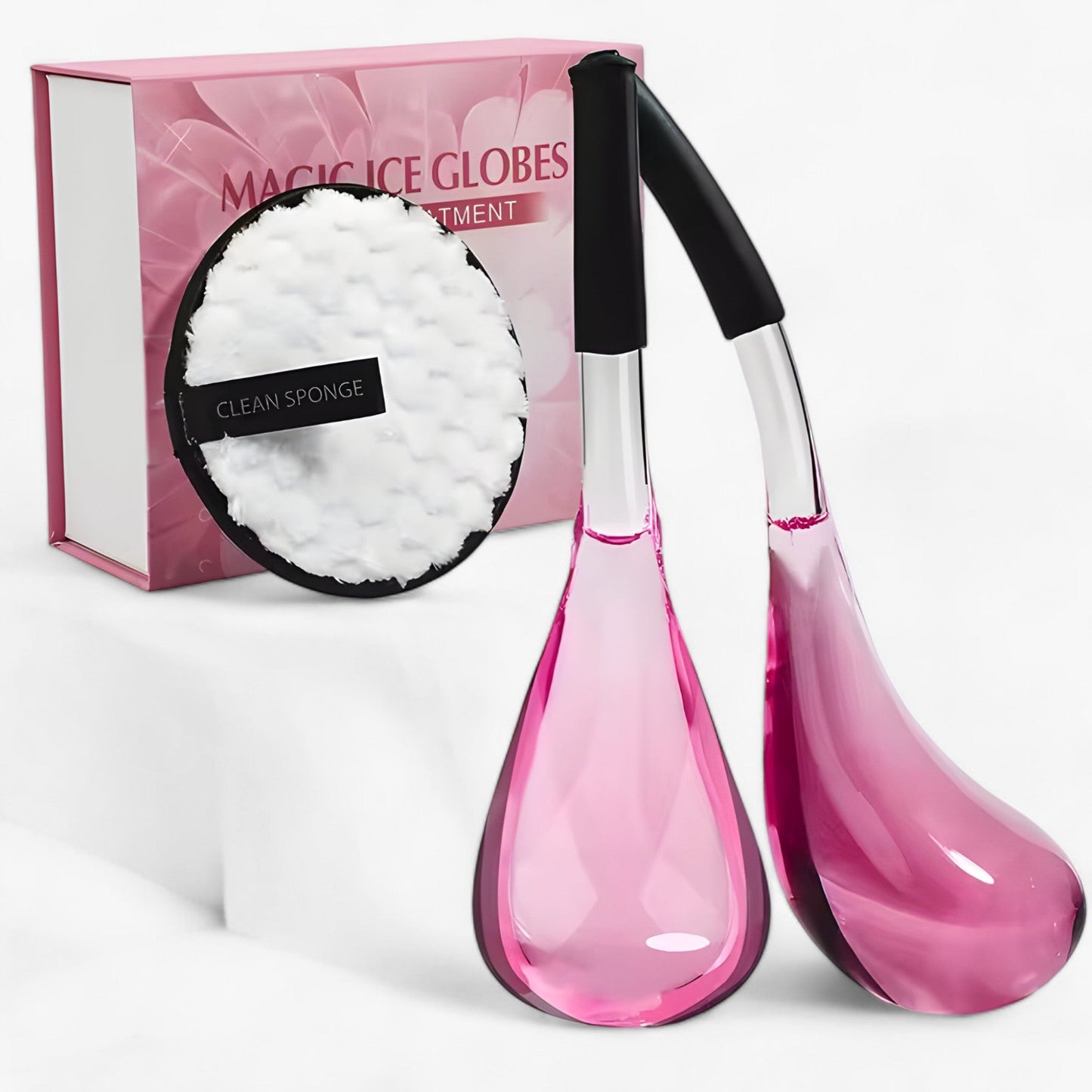 BeautyCool | Kristallkugeln - Energiemassage für Gesicht und Augen, 2 Stück/Paket